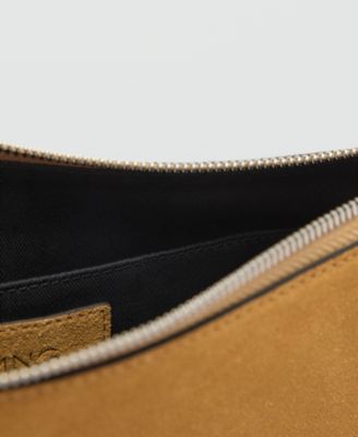 Women's Medium Studded Suede Handbag