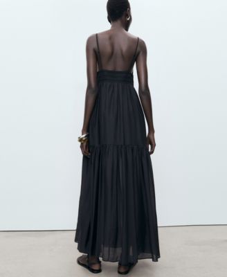 Women's Lace Details Long Dress