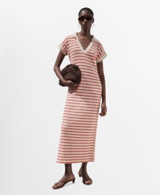 chinese dress ladies Allure Stripe Knitted Maxi Dress main image 0