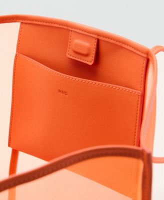 Women's Semi-Transparent Shopper Bag