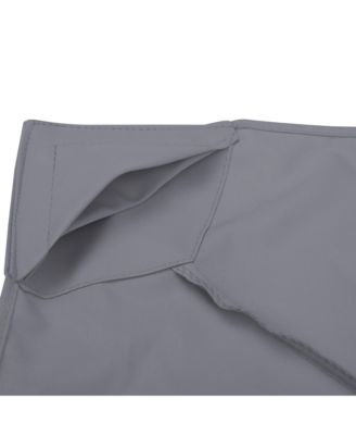 Gazebo Replacement Canopy for 01 -0153, 9.8' x 9.8', Charcoal