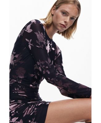 Women's Ruched mini dress