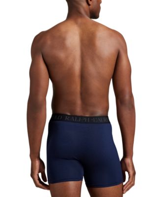 Men's 3-Pack Elastic Waist Boxer Briefs Holiday Gift Set