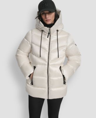 Women's Shine Hooded Puffer Coat