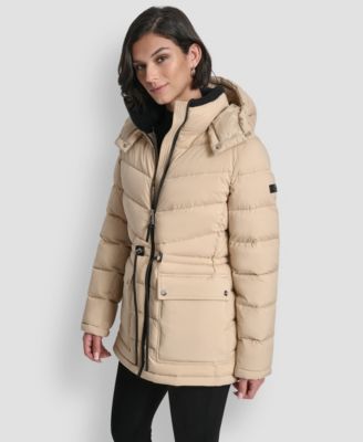 Women's Shine Hooded Anorak Puffer Coat