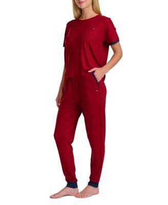 Women's Short Sleeve T-Shirt and Jogger Set