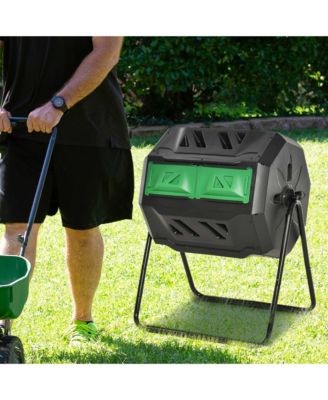 Tumbling Compost Bin Outdoor 360°,