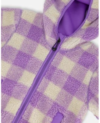 Girl Mid-Season Sherpa Jacket Lavender - Toddler|Child