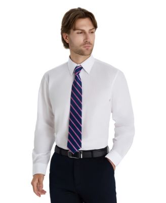 Men's Regular Fit Solid Dress Shirt, Macy's Exclusive