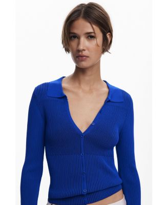 Women's Fine buttoned sweater