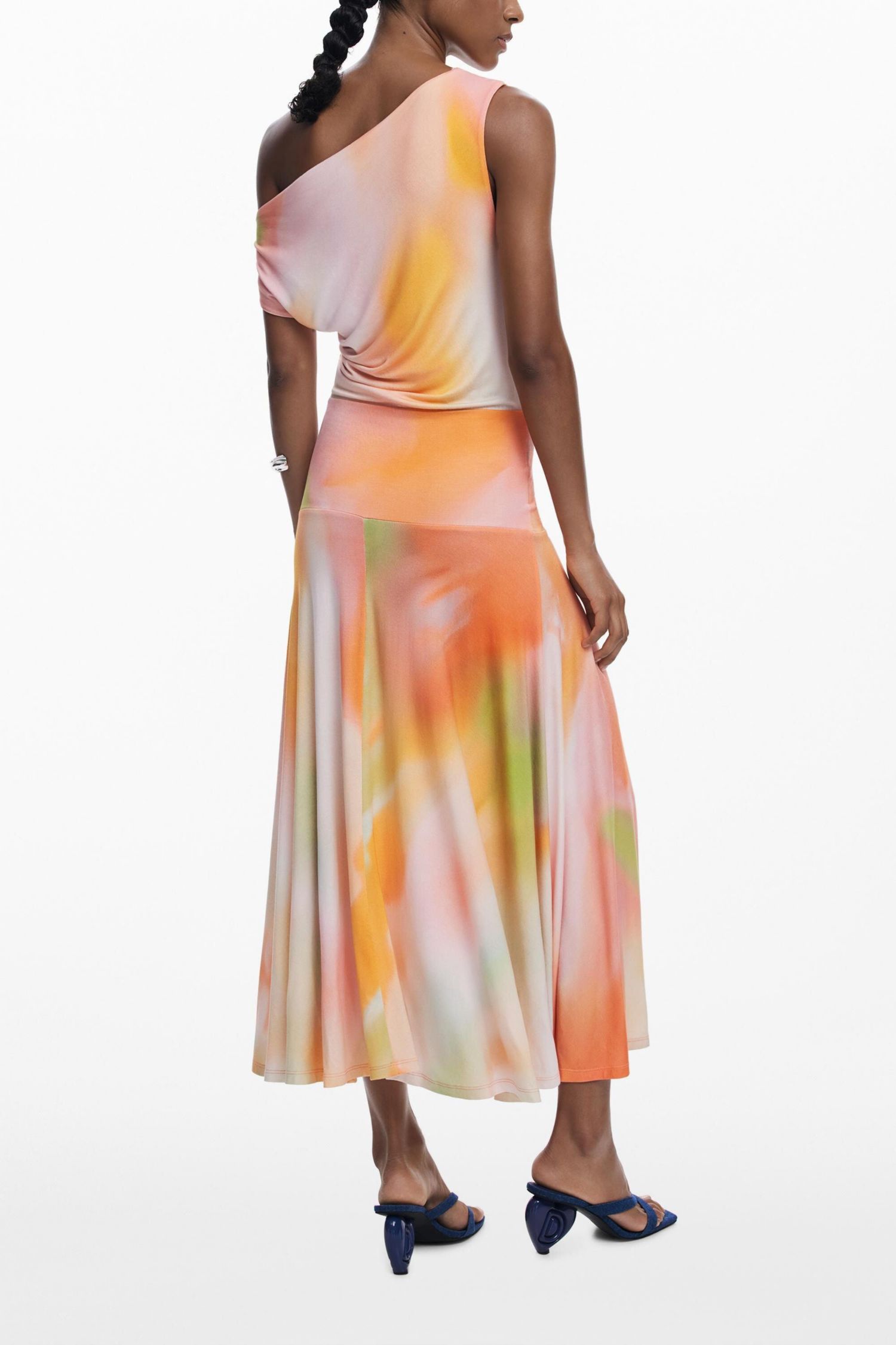 Women's Asymmetric long dress