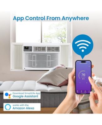 8,000 BTU Window AC - Quiet Performance, Dehumidify & Fan Modes, Remote Control Included, Easy Setup, Perfect for Home and Office