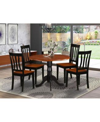 Dining set - 5 Pcs with 4 Wood Chairs