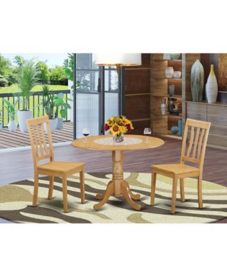 3 Pc Dining room set - Kitchen dinette Table and 2 Dining Chairs