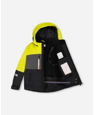 Boy Two-Piece Teknik Snowsuit Colorblocked Light Khaki Green - Toddler|Child