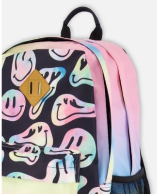 Girl Kids Backpack Smiley Face Girl - Toddler|Child