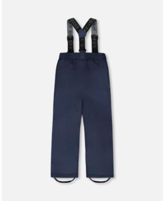 Boy Two-Piece Chill Outerwear Set with Light Insulation Navy Blue - Toddler|Child