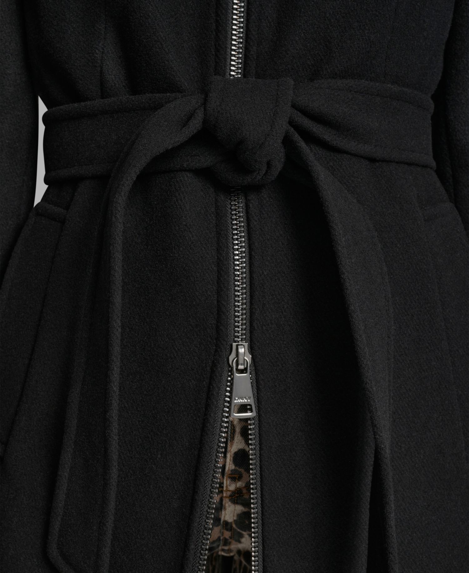Women's Collared Neck Belted Coat