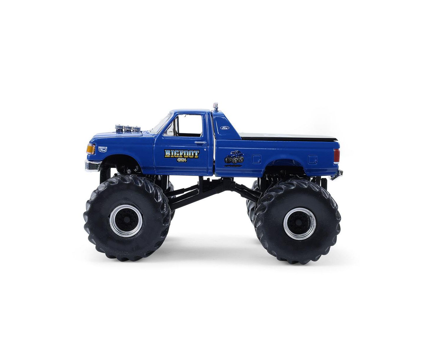 Детская игрушка Greenlight 1/64 1990 Ford F-350, Bigfoot #4, Kings of Crunch Series 16 — фото 3
