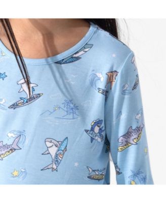 Kids Unisex Kids' Shark School Set of 2 Piece Pajamas