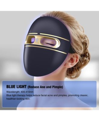 Penguin 4 LED Light Platinum Therapy Face Mask, FDA Approved