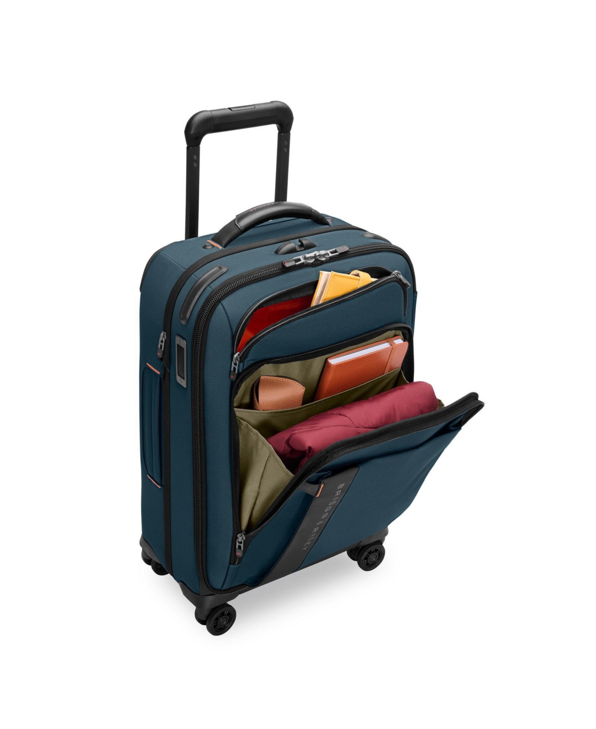 Briggs & Riley Essential 22" Carry-on Expandable Spinner In Blue