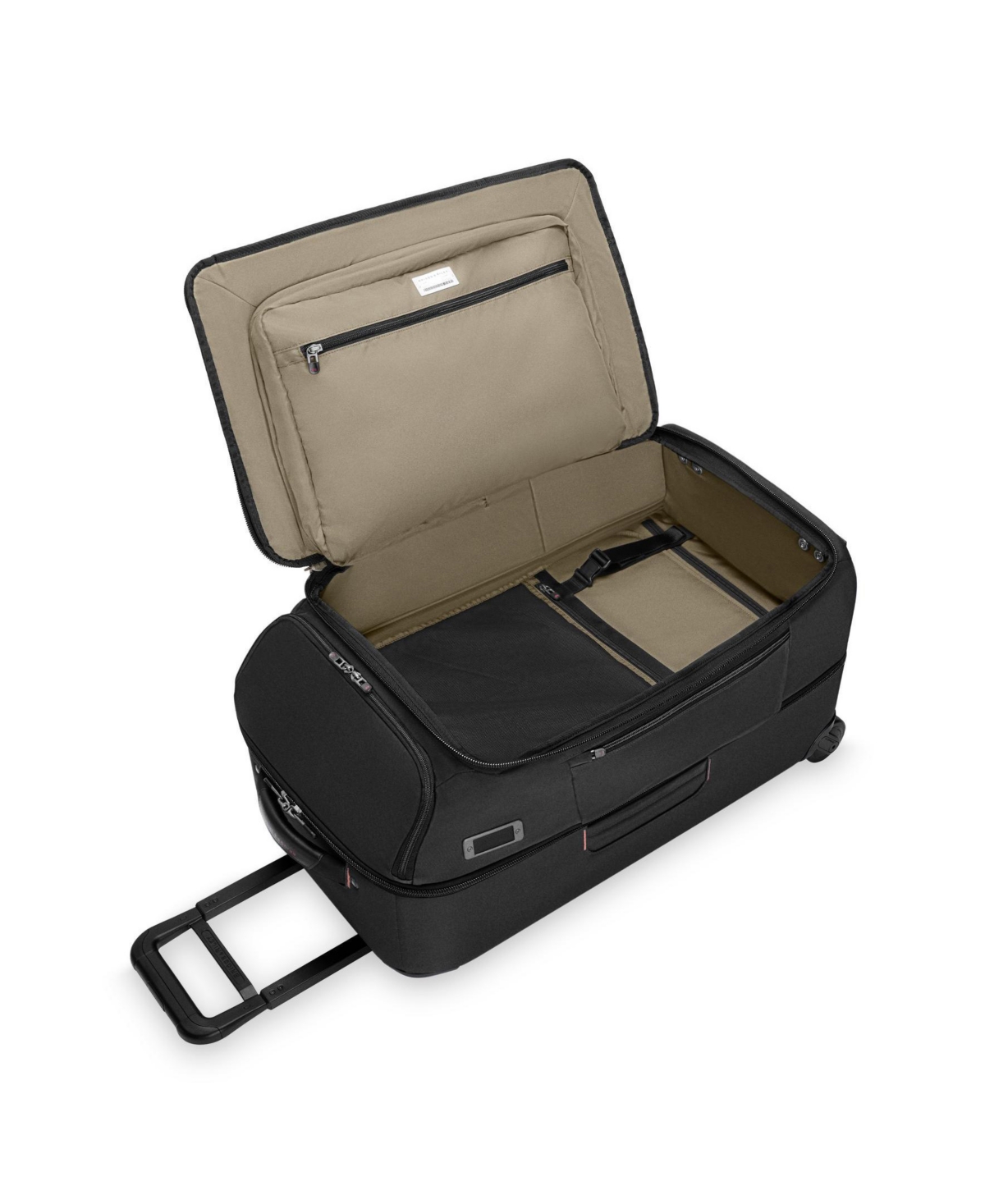 Briggs & Riley Medium Upright Duffle In Black
