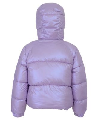 Toddler and Little Girls Hooded Puffer Jacket