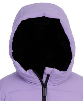 BCBG Toddler and Little Girls Berber Lined Puffer Jacket