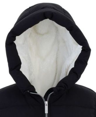 Toddler and Little Girls Walker Berber Lined Puffer Jacket