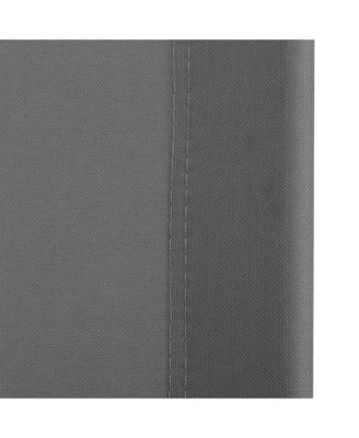 Folding Chaise Lounge Set of 2 with Adjustable Backrest, Dark