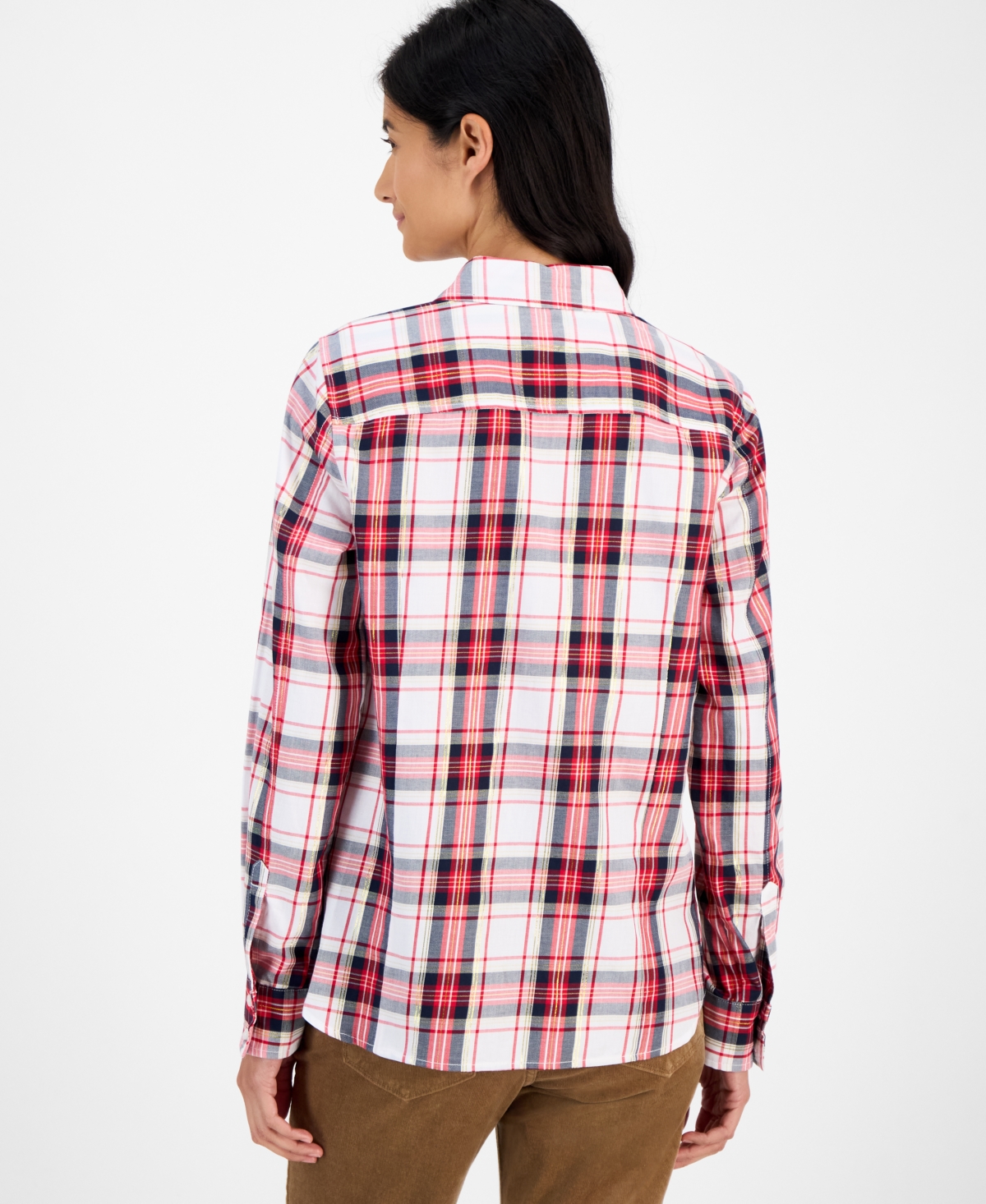 Tommy Hilfiger Women's Tartan Utility Shirt