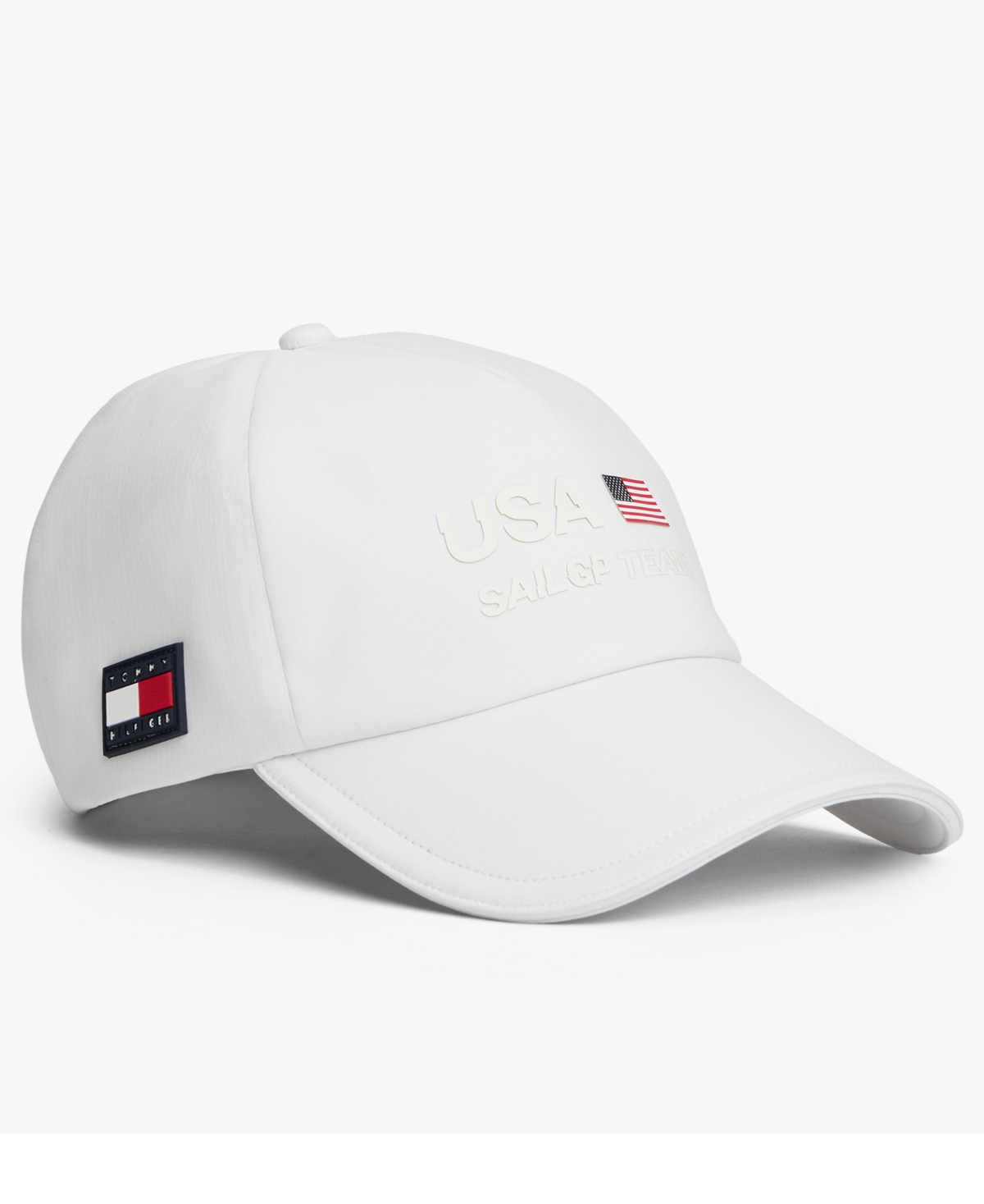 Tommy Hilfiger Sailgp Baseball Cap In White