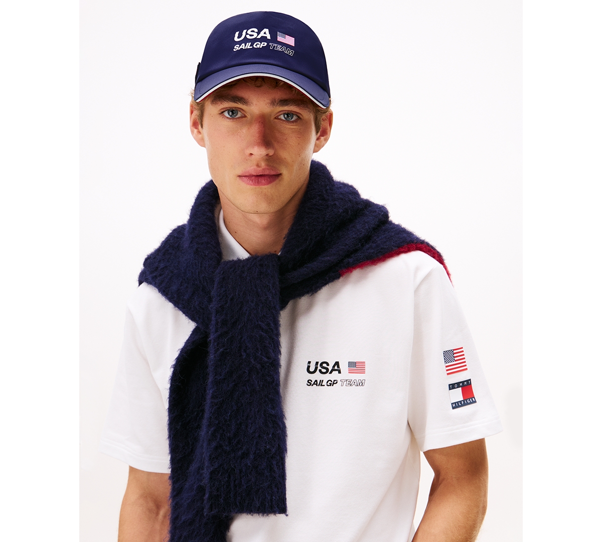Tommy Hilfiger Sailgp Baseball Cap In Blue