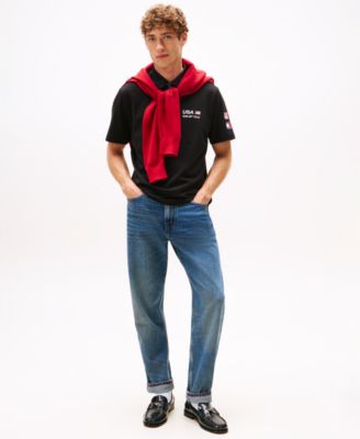 Men's Tommy x U.S. SailGP Team Short Sleeve Tech Polo Shirt