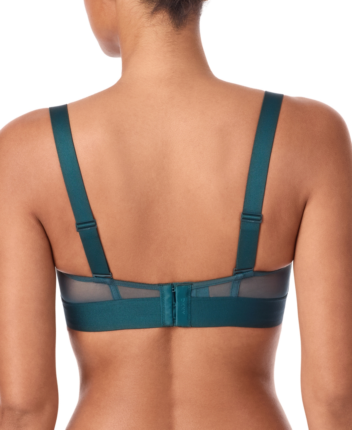 Dkny Sheers Strapless Underwire Bra In Blue