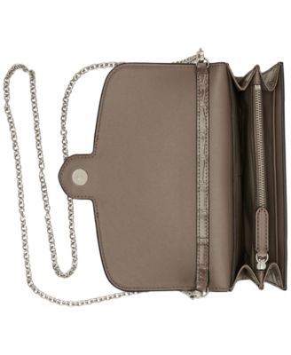 Adair Croc-Embossed Leather Small Crossbody