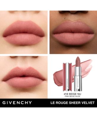 Le Rouge Sheer Velvet Matte Lipstick