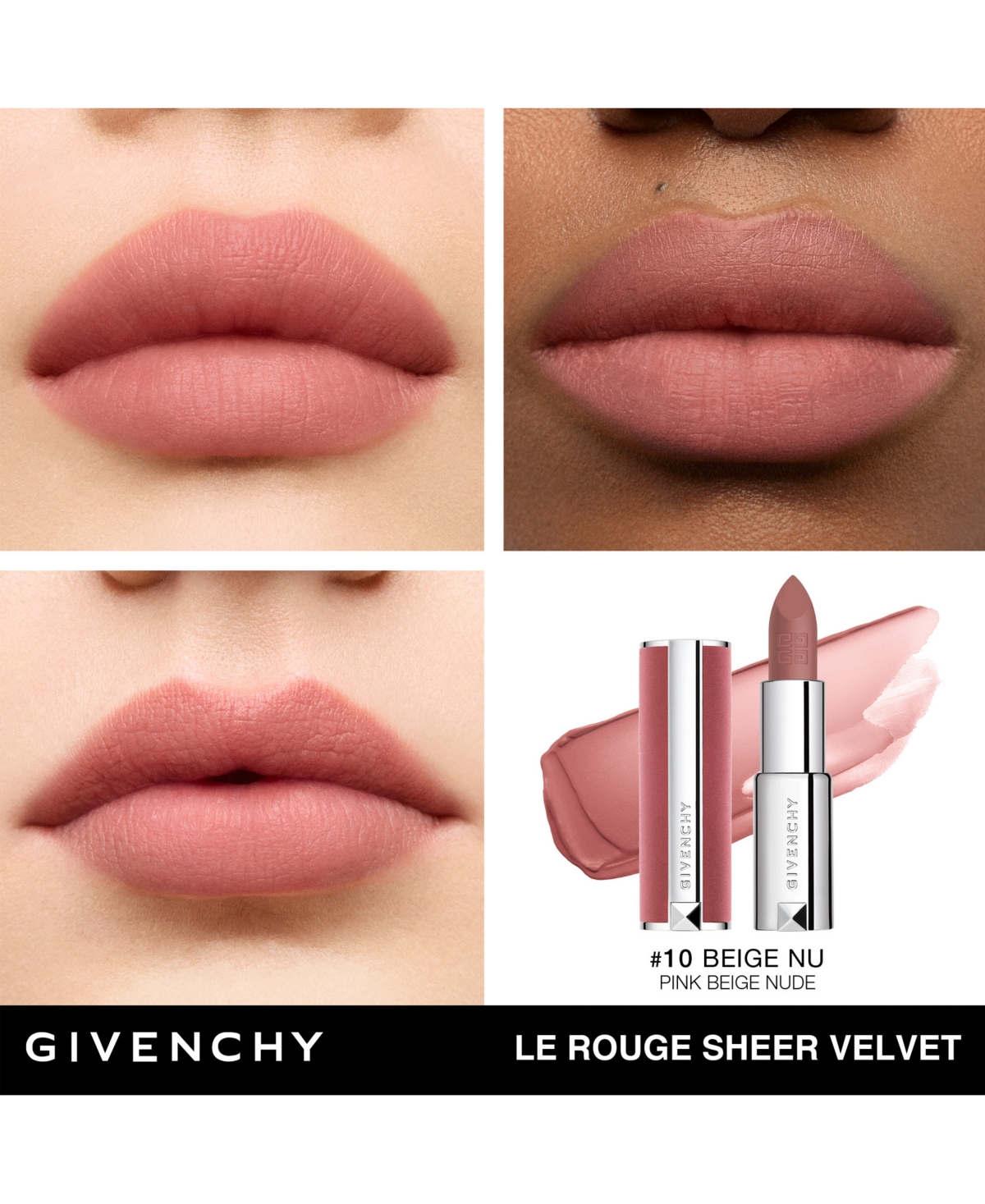 Givenchy Le Rouge Sheer Velvet Matte Lipstick