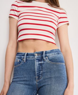 Women's Good Legs Cropped Mini Boot Jeans, Regular & Plus Size