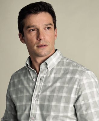 Men's Plaid Long-Sleeve Shirt
