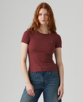 Levi's - Women's Hayes Slim-Fit Short-Sleeve Crewneck Tee