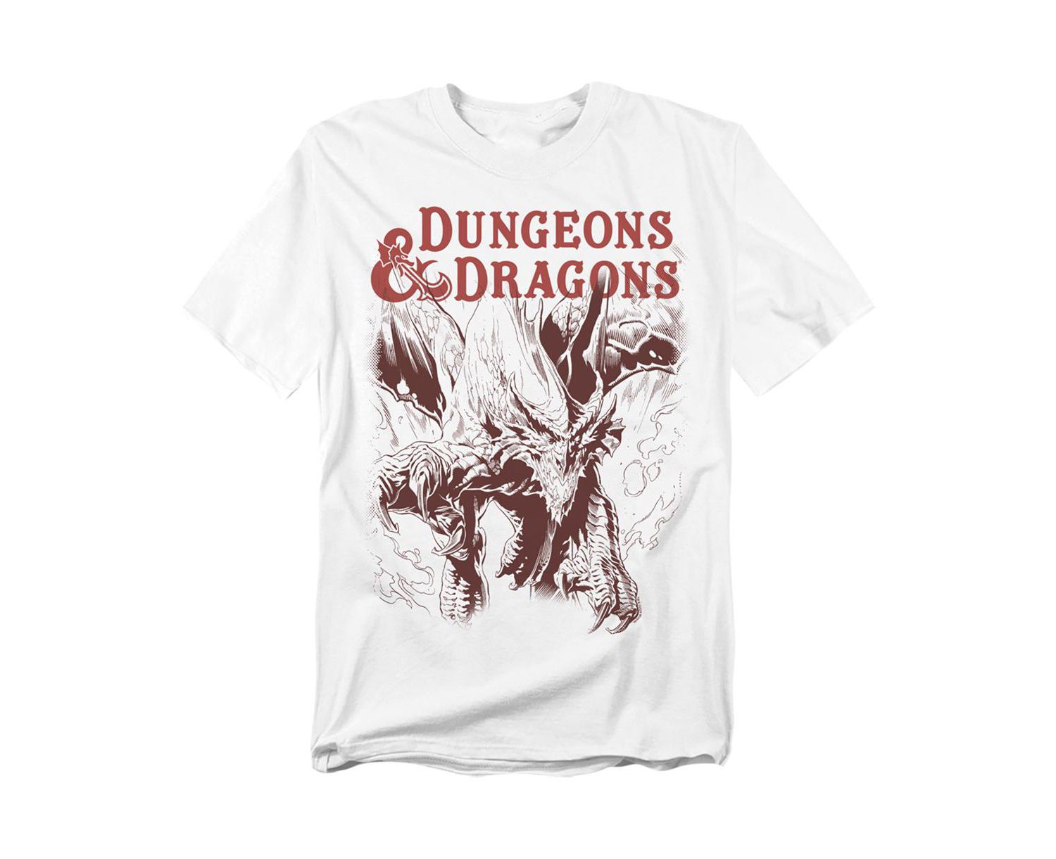 Big & Tall Dungeons and Dragons Striking Dragon T-Shirt