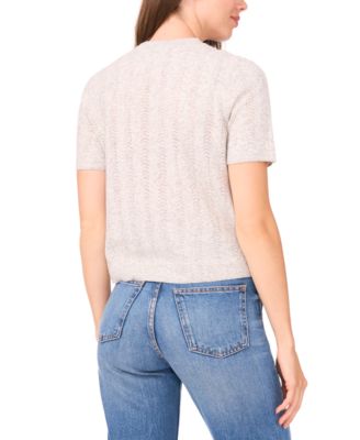 Women's Short Sleeve Sweater