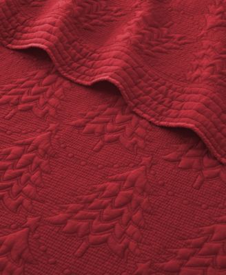 O Christmas Tree Reversible Quilted Throw, 50" x 60"