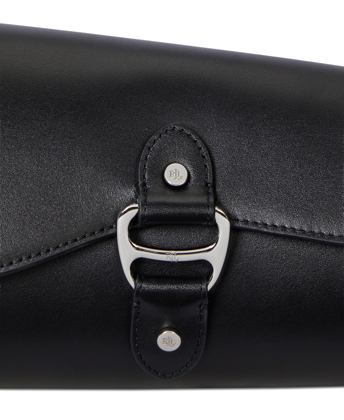 Ralph Lauren Tasha Small Shoulder Bag In Black