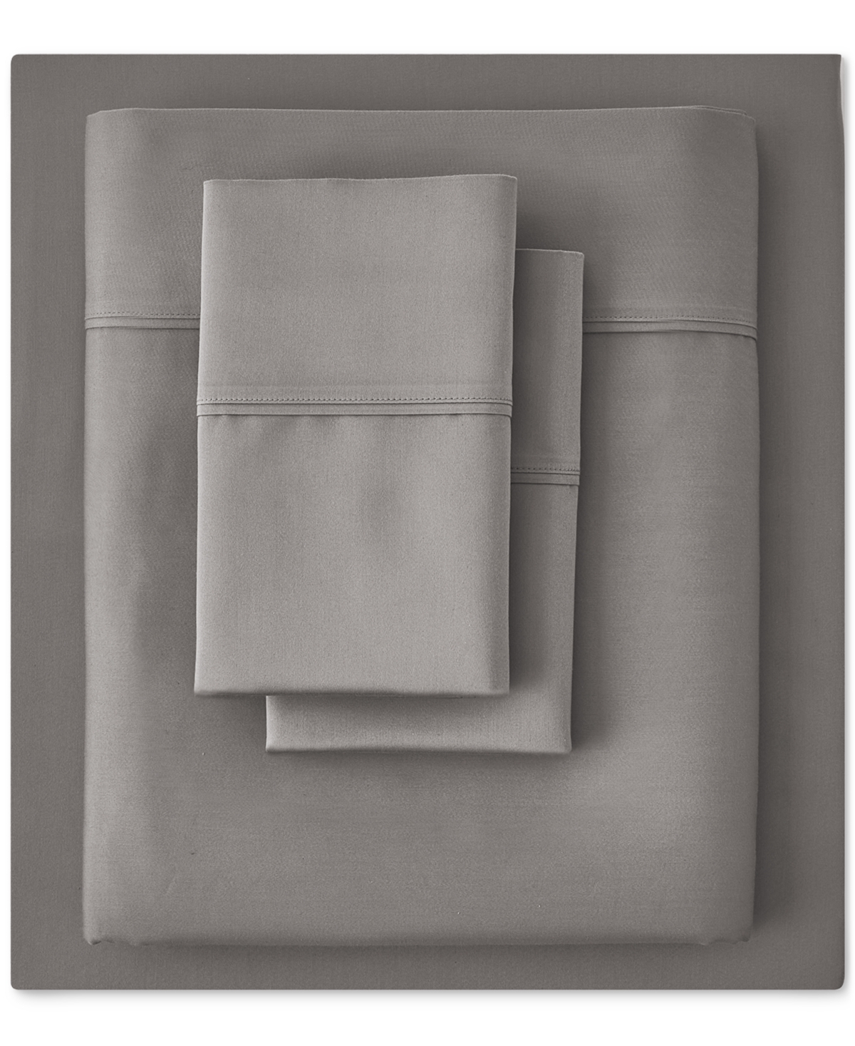 Sunham 1200-thread Count Solid 4-pc. Sheet Set, Queen In Gray