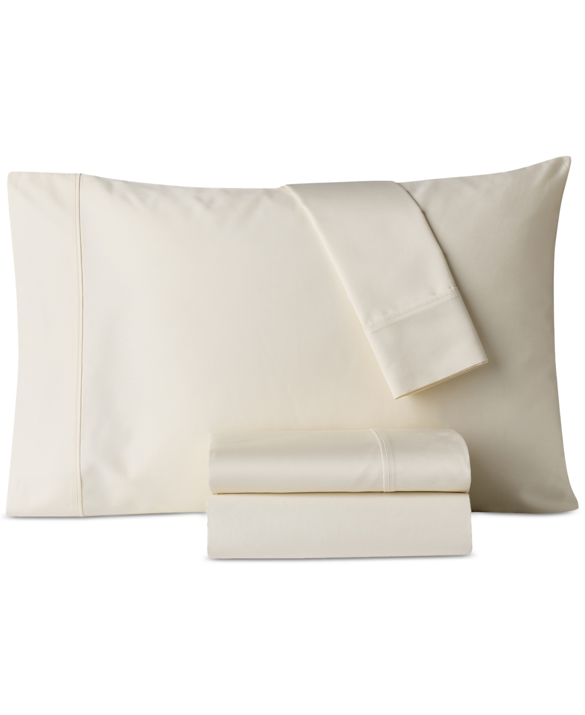 Sunham 1200-thread Count Solid 4-pc. Sheet Set, Queen In White