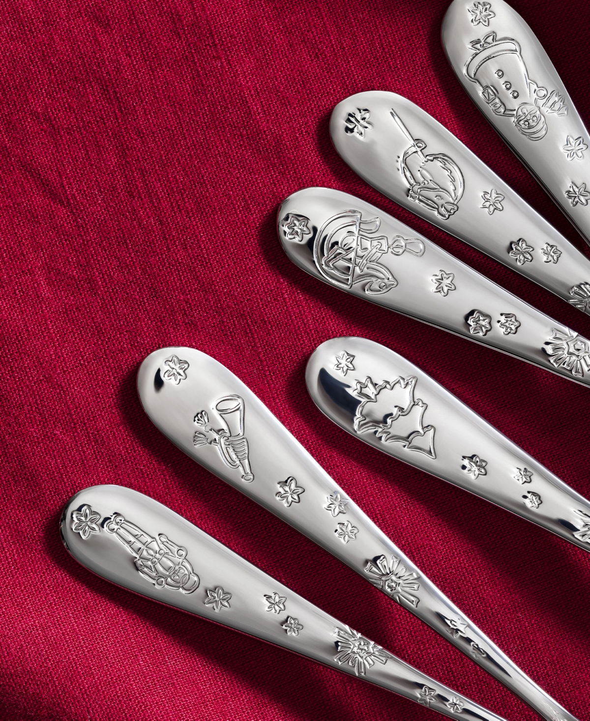 Villeroy & Boch Toy's Delight Cake Forks, Set Of 6 In Silver
