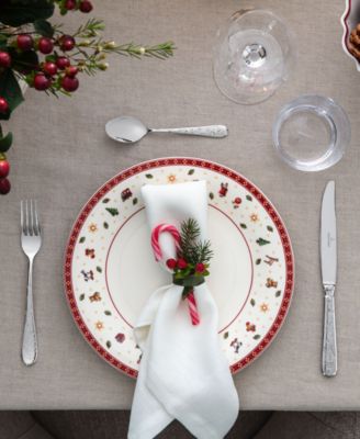 Toys Delight White Round Dinner Plate